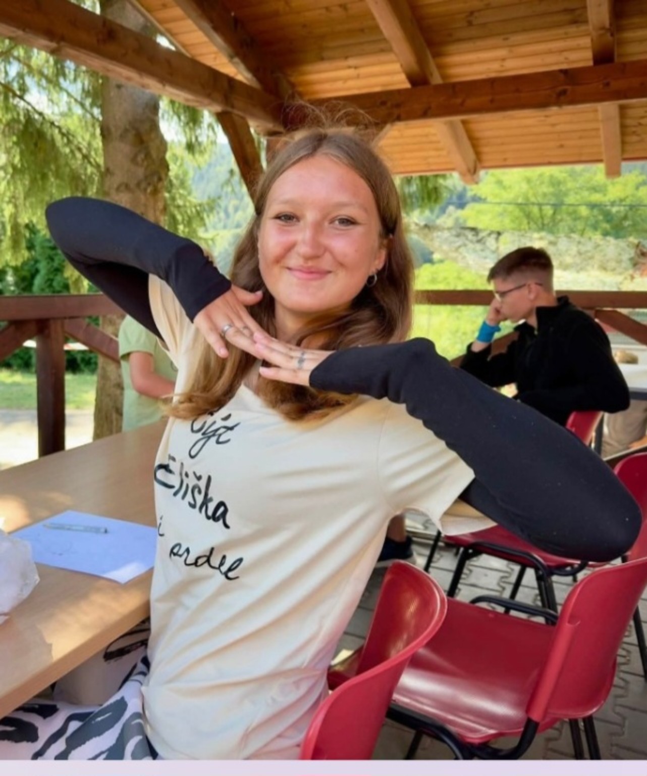 Eliška Juráková, lektorka z taneční skupiny TS Trick Hulín